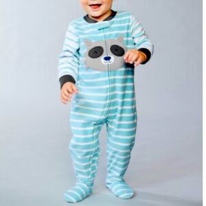 Carter's baby boy 1-Piece fleece footie